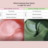 Heimish Matcha & Rose Eye Patch Duo