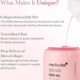 Medicube PDRN Pink Collagen Toning Gel Toner Pad