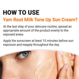 Isntree Yam Root Milk Tone Up Sun Cream