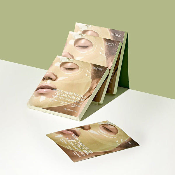 NACIFIC Green Tea Cica Collagen Gel Mask 1ea